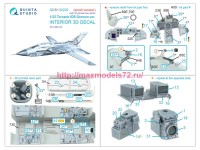 QDS+32229   3D Декаль интерьера кабины Tornado IDS German (Italeri) (Малая версия) (с 3D-печатными деталями) (attach3 82898)